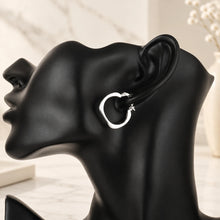 Créoles Géométriques 20 mm — Argent 925