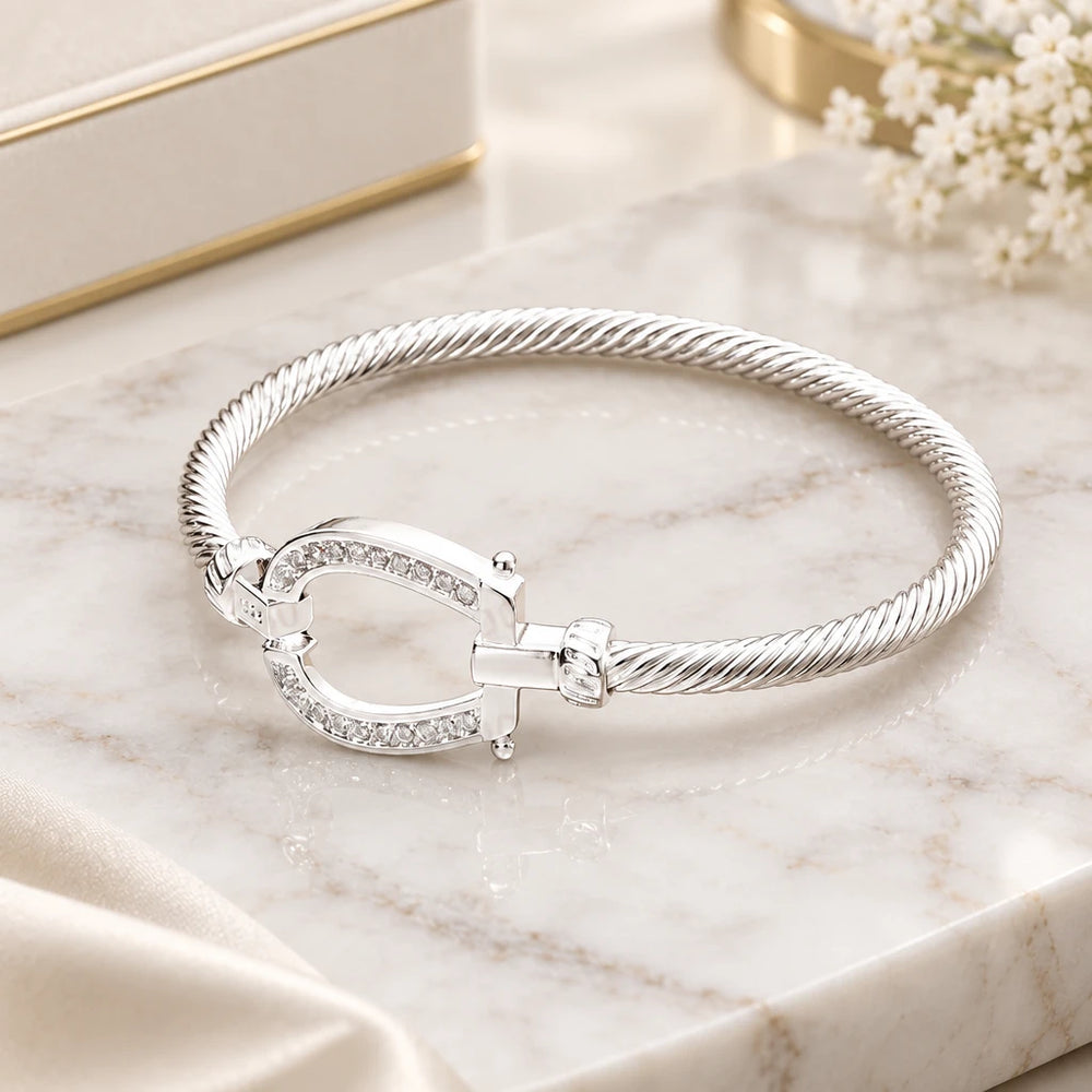Bracelet Signature — Éclat Géométrique 925