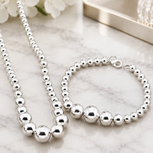 Parure Chaîne & Perles — Argent 925