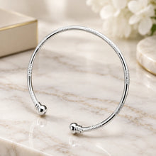 Bracelet Double Sphère — Argent 925