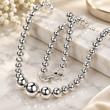 Parure Chaîne & Perles — Argent 925