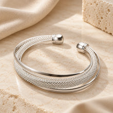 Bracelet Sculptural — Argent 925